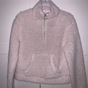 garage teddy cropped jacket